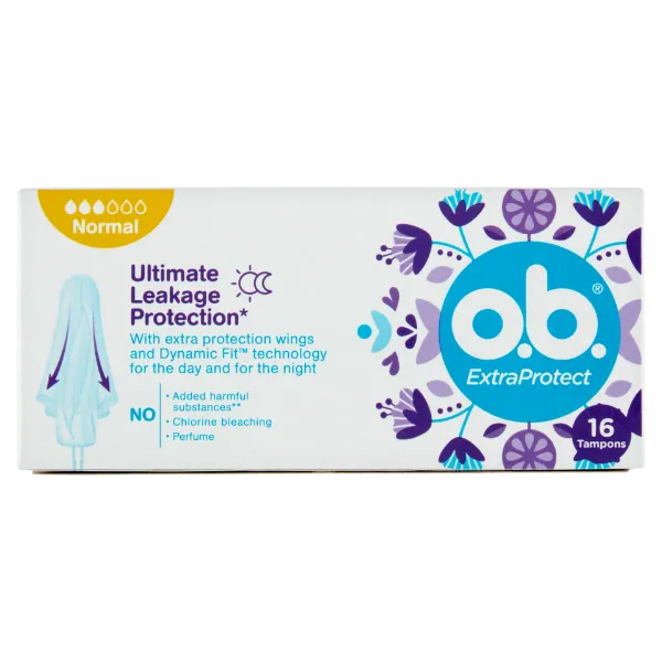 o.b. ExtraProtect Normal tampon 16 db termékhez kapcsolódó kép