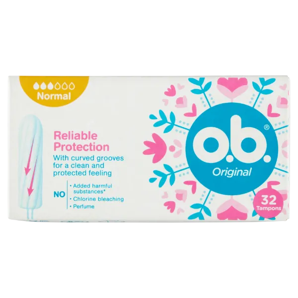 o.b. Original Normal tampon 32 db termékhez kapcsolódó kép
