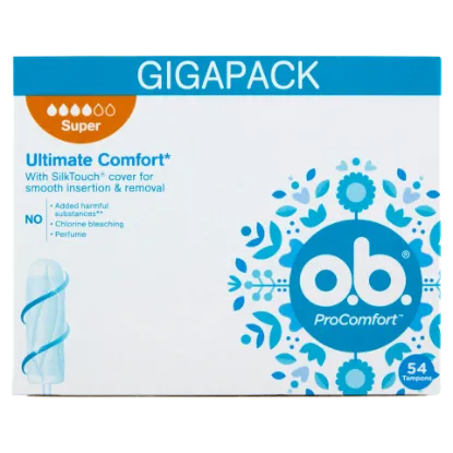 o.b. ProComfort Super tampon 54 db termékhez kapcsolódó kép