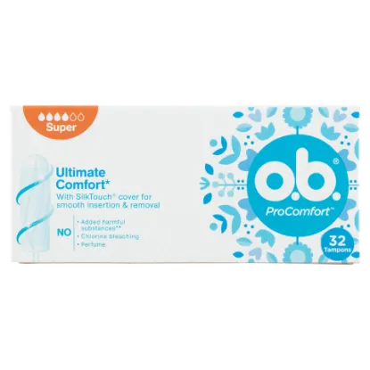 o.b. ProComfort Super tampon 32 db termékhez kapcsolódó kép