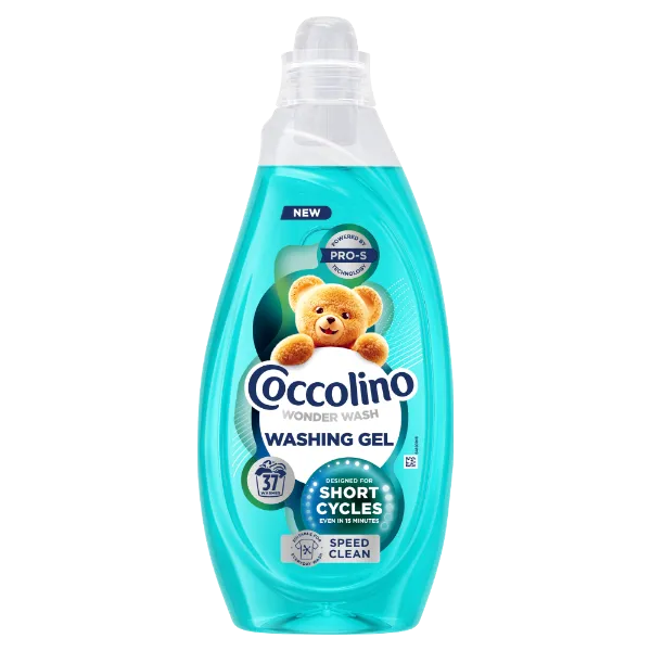 Coccolino Wonder Wash Speed Clean folyékony mosószer 37 mosás 1480 ml  termékhez kapcsolódó kép