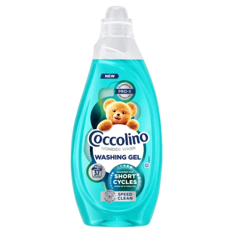 Coccolino Wonder Wash Speed Clean mosógél gyors mosáshoz 37 mosás 1480 ml  termékhez kapcsolódó kép