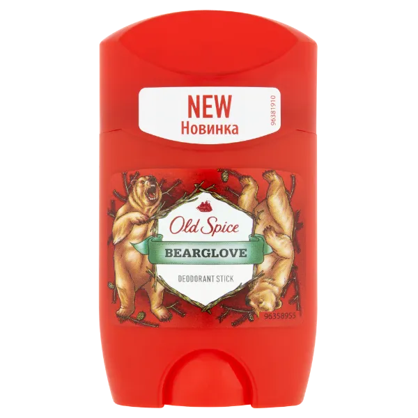 Old Spice Bearglove Stift Dezodor Férfiaknak, 50 ml, 48 Órás Frissesség, 0% Alumíniumsó termékhez kapcsolódó kép