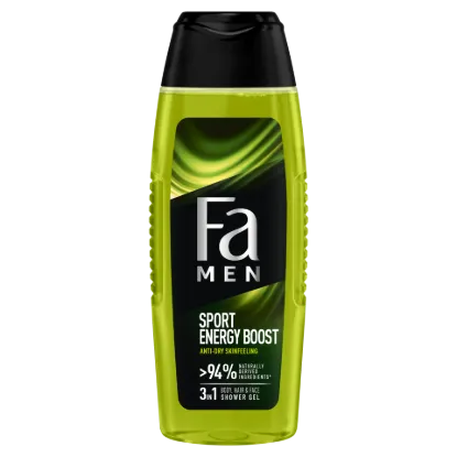 Fa Men Sport Energy Boost tusfürdő 250 ml termékhez kapcsolódó kép