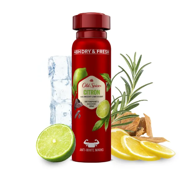 Old Spice Citron Izzadásgátló Deo Spray, 150 ml termékhez kapcsolódó kép