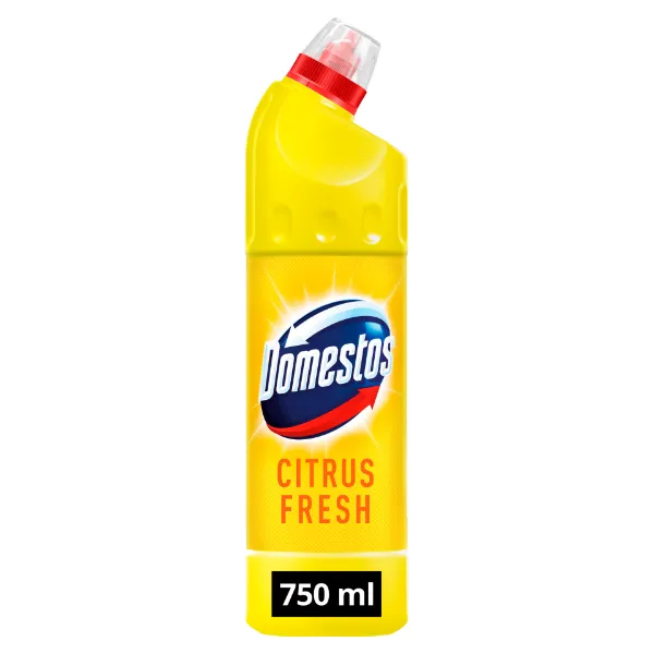 DOMESTOS Extended Power fertőtlenítő hatású folyékony tisztítószer Citrus Fresh 750 ml termékhez kapcsolódó kép