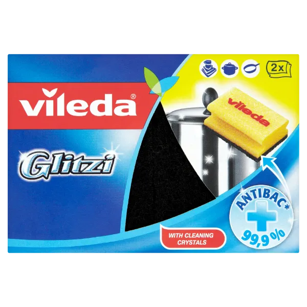VILEDA Glitzi Kristály súrolószivacs 2+1 db termékhez kapcsolódó kép