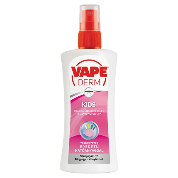 Vape Derm Sensitive szúnyog- és kullancsriasztó pumpás aeroszol 100 ml termékhez kapcsolódó kép