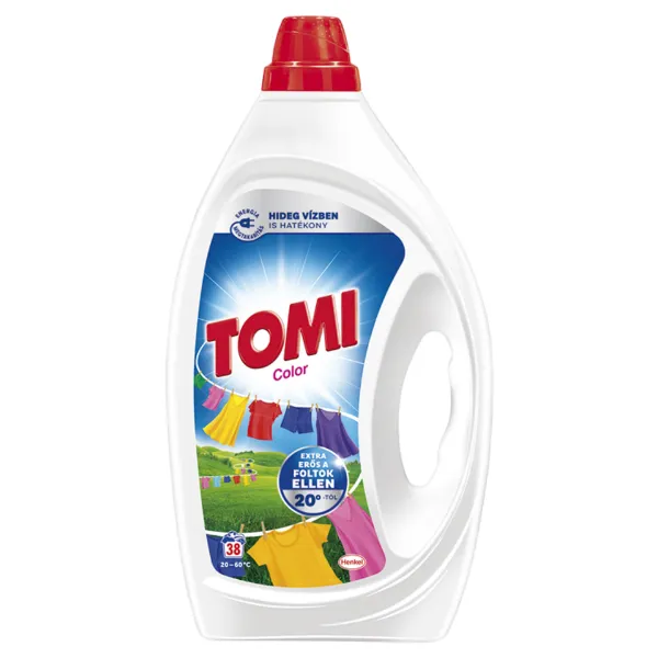 Tomi Color folyékony mosószer színes ruhákhoz 38 mosás 1710 ml termékhez kapcsolódó kép