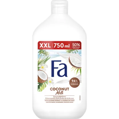 Fa Coconut Milk tus- és habfürdő 750 ml termékhez kapcsolódó kép