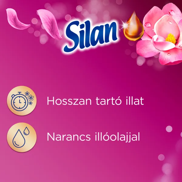 Silan Aromatherapy Magic Magnolia textilöblítő koncentrátum 35 mosás 770 ml termékhez kapcsolódó kép