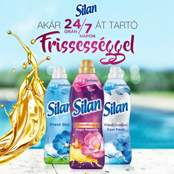 Silan Aromatherapy Magic Magnolia textilöblítő koncentrátum 35 mosás 770 ml termékhez kapcsolódó kép