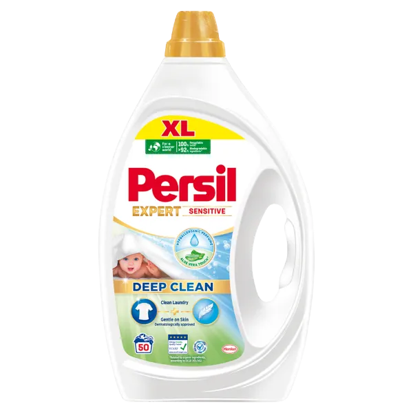 Persil Expert Sensitive folyékony mosószer 50 mosás 2,25 l termékhez kapcsolódó kép