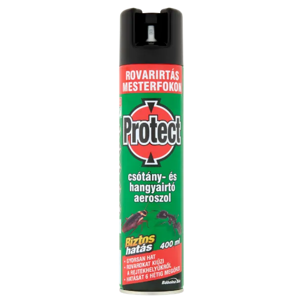 Protect csótány- és hangyairtó aeroszol 400 ml termékhez kapcsolódó kép