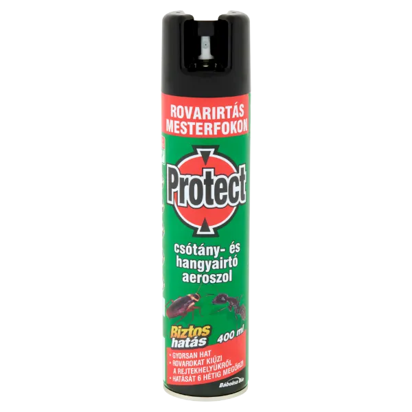 Protect csótány- és hangyairtó aeroszol 400 ml termékhez kapcsolódó kép