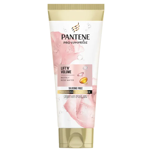 Pantene Lift'n'Volume Hajbalzsam, Biotin + Rózsavíz, 200ml termékhez kapcsolódó kép