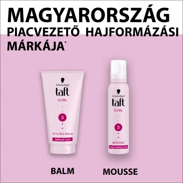 Taft Curl hajhab a hosszantartó & határozott, rugalmas hullámokért 200 ml termékhez kapcsolódó kép