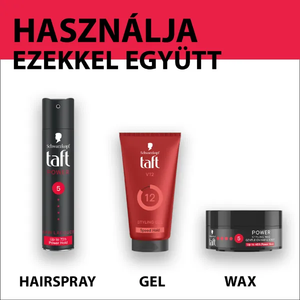 Taft V12 hajzselé 150 ml  termékhez kapcsolódó kép