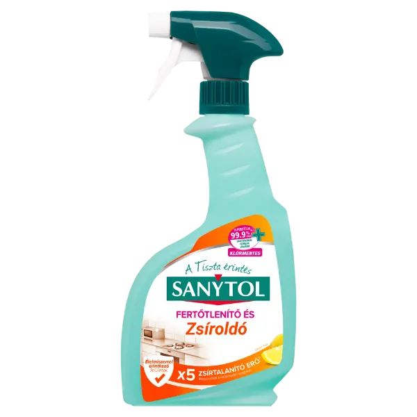 Sanytol fertőtlenítő és zsíroldó 500 ml termékhez kapcsolódó kép