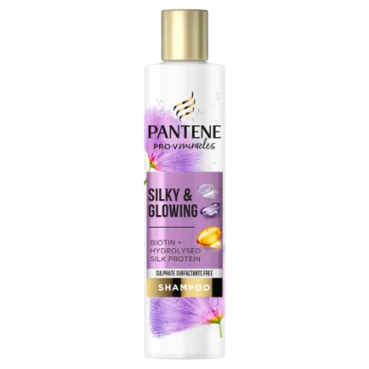 Pantene Pro-V Miracles Silky & Glowing szulfátmentes sampon, 225 ml termékhez kapcsolódó kép