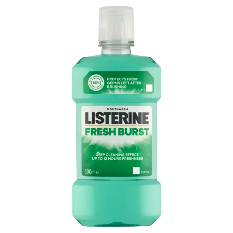 Listerine Fresh Burst szájvíz 500 ml termékhez kapcsolódó kép