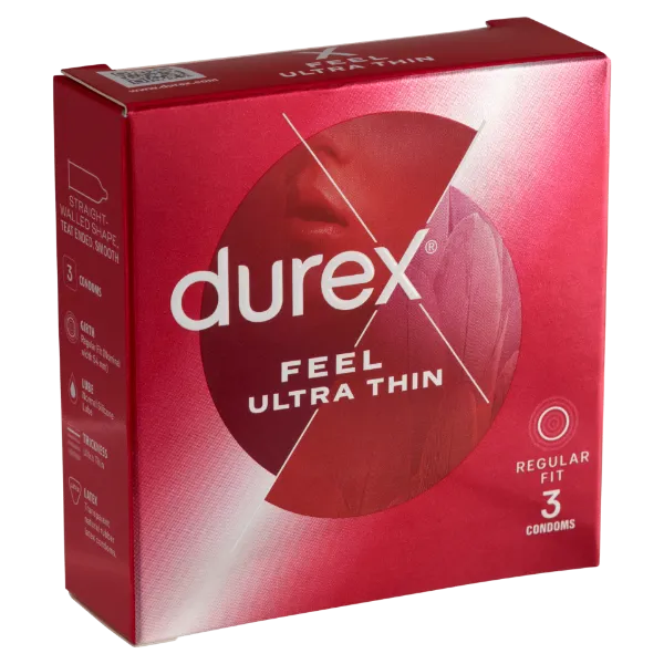Durex Feel Ultra Thin óvszer 3 db termékhez kapcsolódó kép