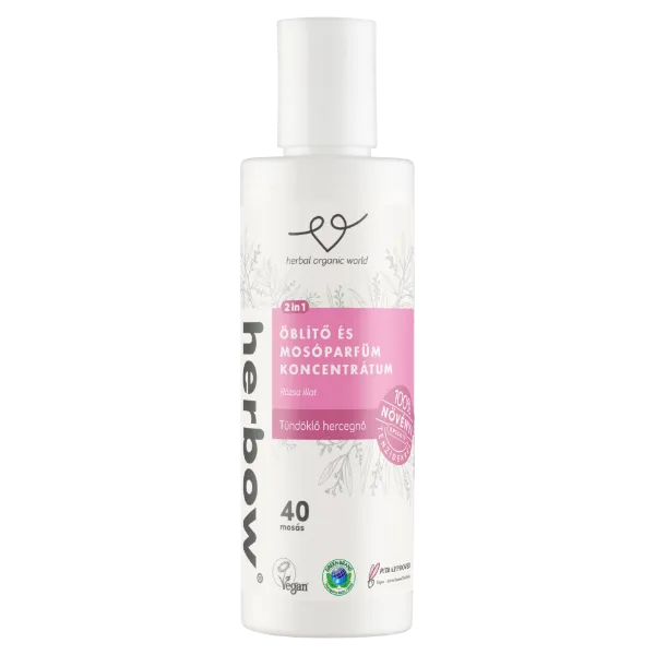 Herbow 2in1 Tündöklő Hercegnő mosóparfüm öblítő koncentrátum 40 mosás 200 ml termékhez kapcsolódó kép