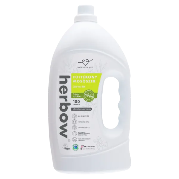 Herbow Color harmony zöld tea illat folyékony mosószer színes ruhákhoz 100 mosás 3000 ml termékhez kapcsolódó kép