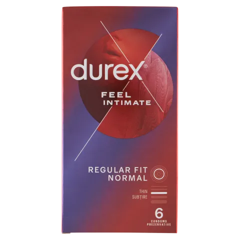 Durex Feel Intimate óvszer 6 db termékhez kapcsolódó kép