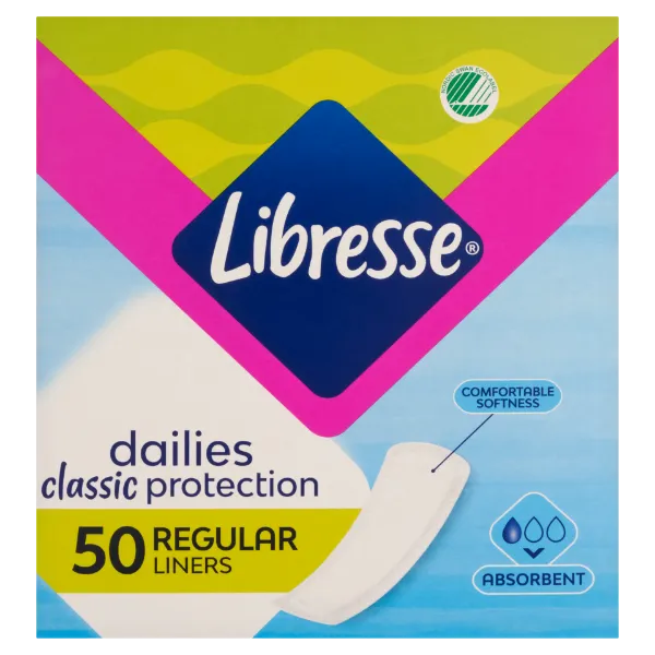 Libresse Dailies Classic Protection Regular tisztasági betét 50 db termékhez kapcsolódó kép