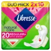 Libresse Regular+ Natural Care szárnyas egészségügyi betét 20 db termékhez kapcsolódó kép