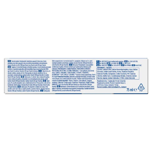 Oral-B Pro-Expert Professional Protection Fogkrém, 75 ml termékhez kapcsolódó kép