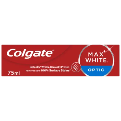 Colgate Max White Optic fogfehérítő fogkrém 75 ml termékhez kapcsolódó kép
