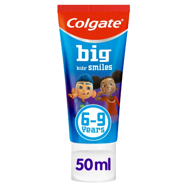 Colgate Big Kids' Smiles gyerek fogkrém 6-9 éves gyermekeknek 50 ml termékhez kapcsolódó kép