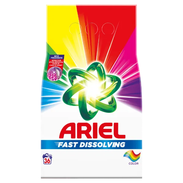Ariel Color Mosópor, 36 Mosáshoz, 1,98 KG termékhez kapcsolódó kép
