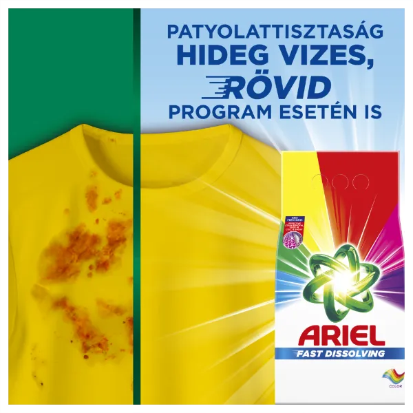 Ariel Color Mosópor, 36 Mosáshoz, 1,98 KG termékhez kapcsolódó kép