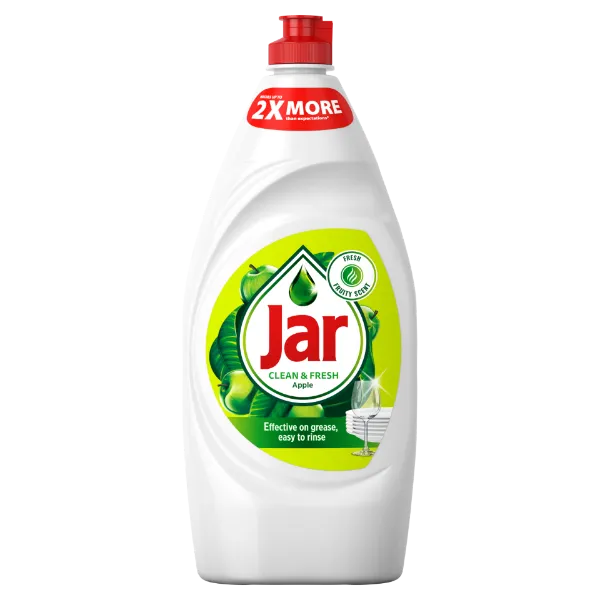 Jar Clean&Fresh Mosogatószer Alma Illatban, Gazdag Formulával A Ragyogóan Tiszta Edényekért, 900 ml termékhez kapcsolódó kép