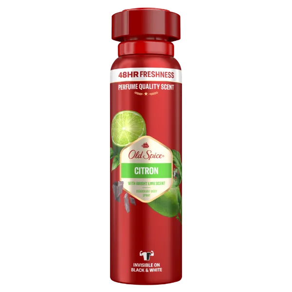 Old Spice Citron  Deo Spray Férfiaknak, Akár 48 Órás Frissesség, Alumíniummentes,  ml termékhez kapcsolódó kép