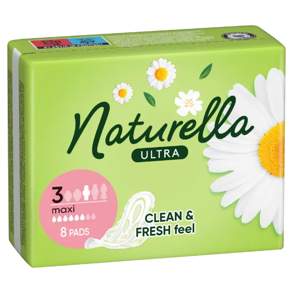 Naturella egészségyügyi betét Ultra Maxi 8 termékhez kapcsolódó kép