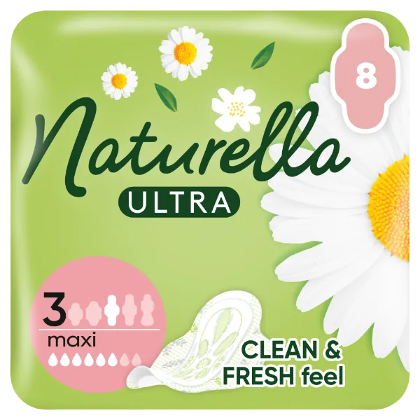 Naturella egészségyügyi betét Ultra Maxi 8 termékhez kapcsolódó kép