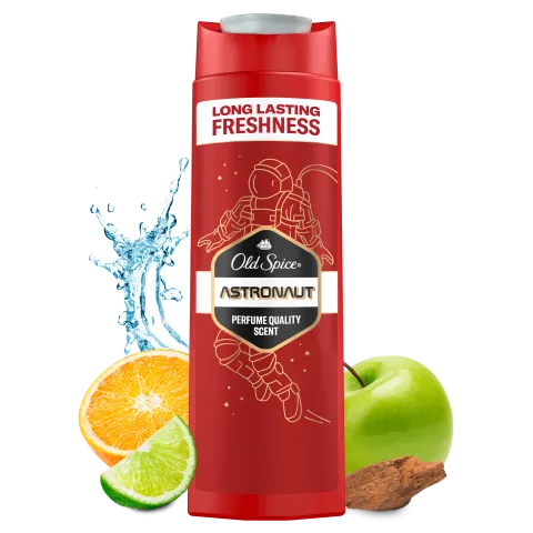 Old Spice Astronaut Tusfürdő És Sampon Férfiaknak 400ml,3az1-ben, Hosszan Tartó Frissesség termékhez kapcsolódó kép
