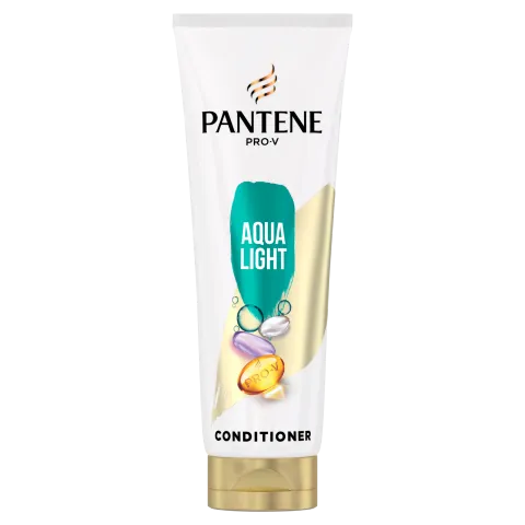 Pantene Pro-V Aqualight hajkondicionáló, kétszer annyi tápanyag már egyetlen használattal, 200ML termékhez kapcsolódó kép
