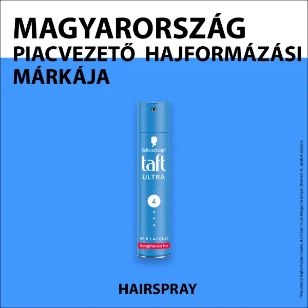 Taft Ultra hajlakk minden hajtípusra 250 ml termékhez kapcsolódó kép