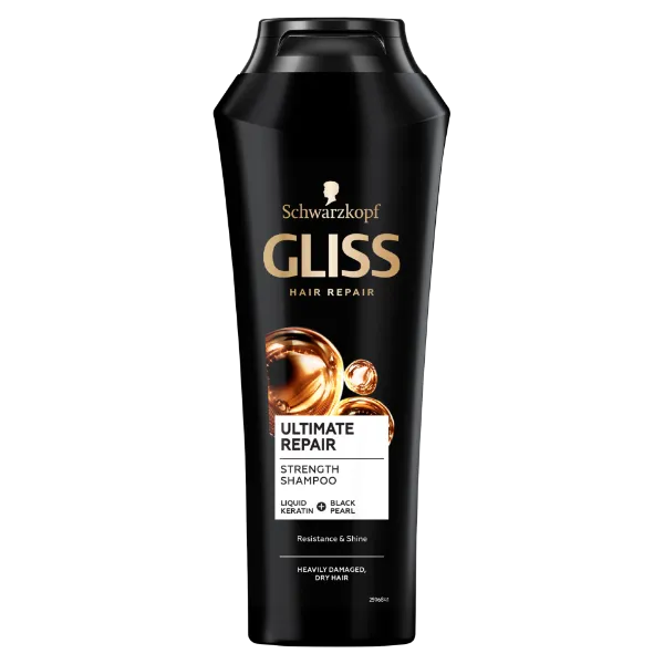Gliss Ultimate Repair sampon folyékony keratinnal & fekete gyönggyel 250 ml termékhez kapcsolódó kép