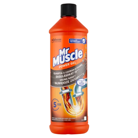 Mr Muscle Power Gel lefolyótisztító gél 1000 ml termékhez kapcsolódó kép