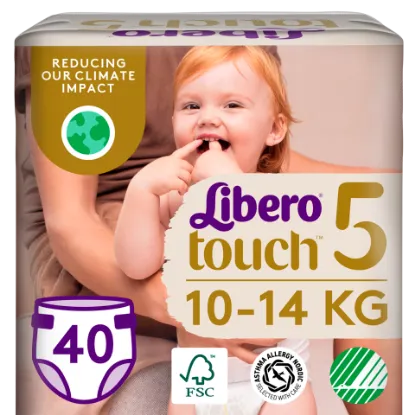 Libero Touch egyszerhasználatos pelenkanadrág, méret: 5, 10-14 kg, 40 db termékhez kapcsolódó kép