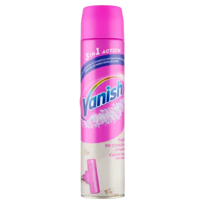 Vanish 3 in 1 Action szőnyeg és kárpit tisztító hab 600 ml termékhez kapcsolódó kép