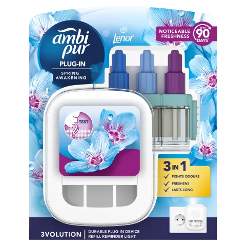 Ambi Pur 3Volution Spring Awakening elektromos légfrissítő kezdőcsomag, 20ml termékhez kapcsolódó kép