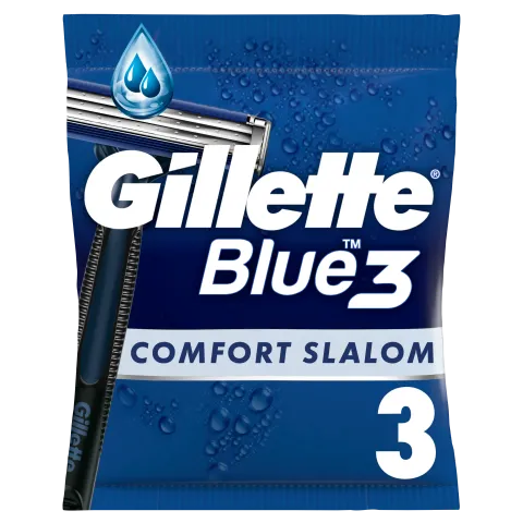 Gillette Blue3 Comfort Slalom Eldobható Borotva, 3 db termékhez kapcsolódó kép