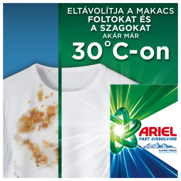 Ariel Mosópor 4.4 kg 80 Mosáshoz, Mountain Spring termékhez kapcsolódó kép